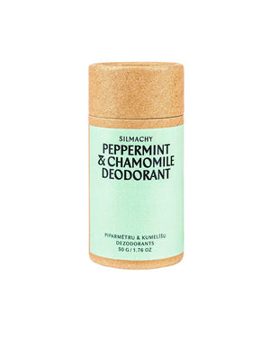 Natural Peppermint & Chamomile Deodorant Stick Aluminum-Free