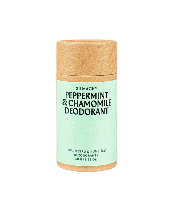 Natural Peppermint & Chamomile Deodorant Stick Aluminum-Free