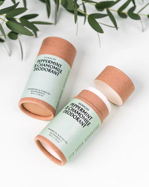 Natural Peppermint & Chamomile Deodorant Stick Aluminum-Free
