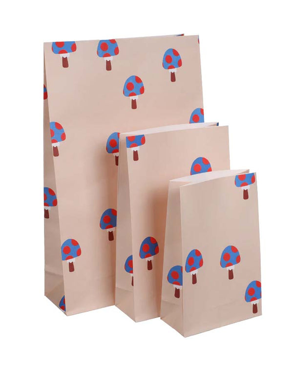 Geschenktüte Marii Soré Champignon mit Boden (5er-Pack)