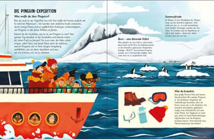 Was für Sachen Pinguine machen