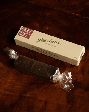 Karamellriegel in Schokolade Pistazie & Meersalz (38g)