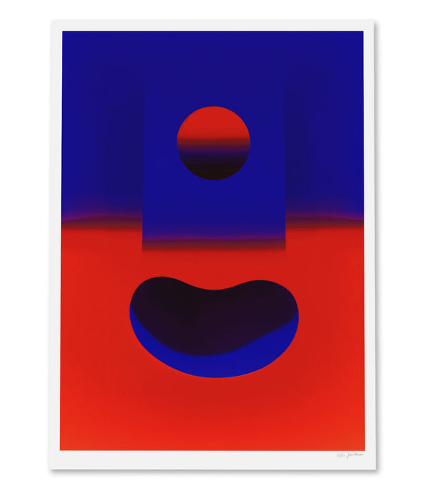 Planet Blue Red FineArt