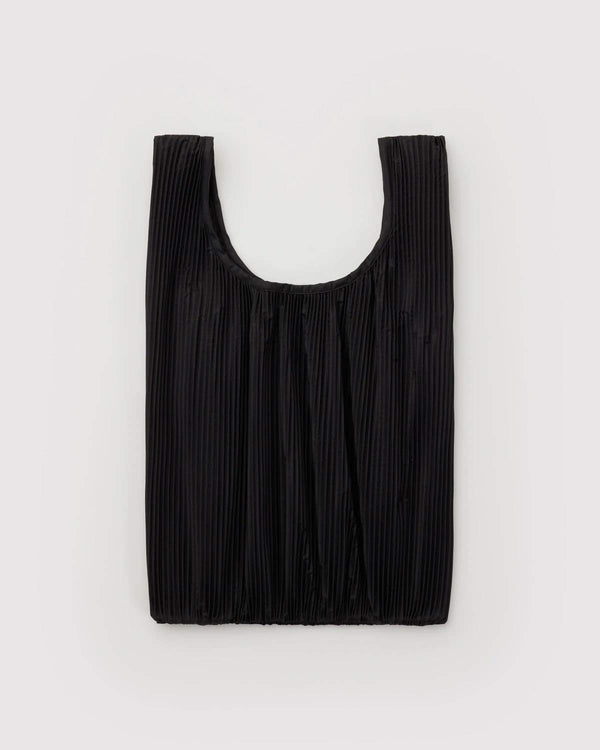 Pleated Baggu Black