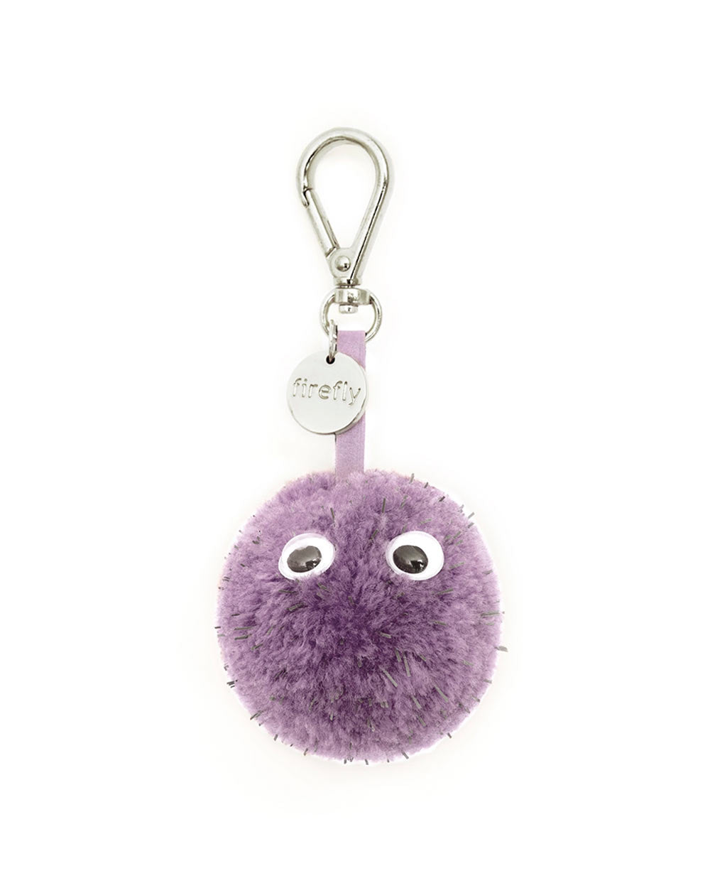 Reflektierender Pom-Pom-Ball Flieder