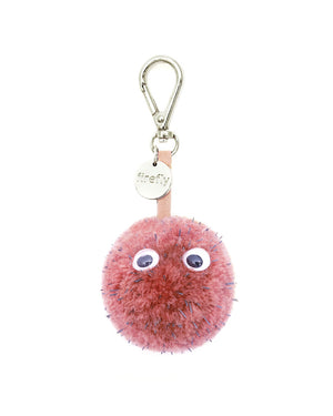 Reflektierender Pom-Pom-Ball Rosé