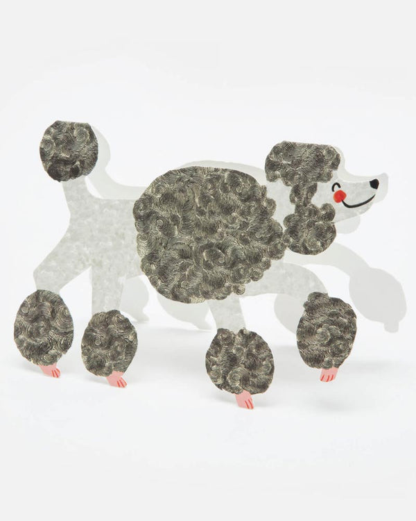 Hadley - The Poodle Klappkarte