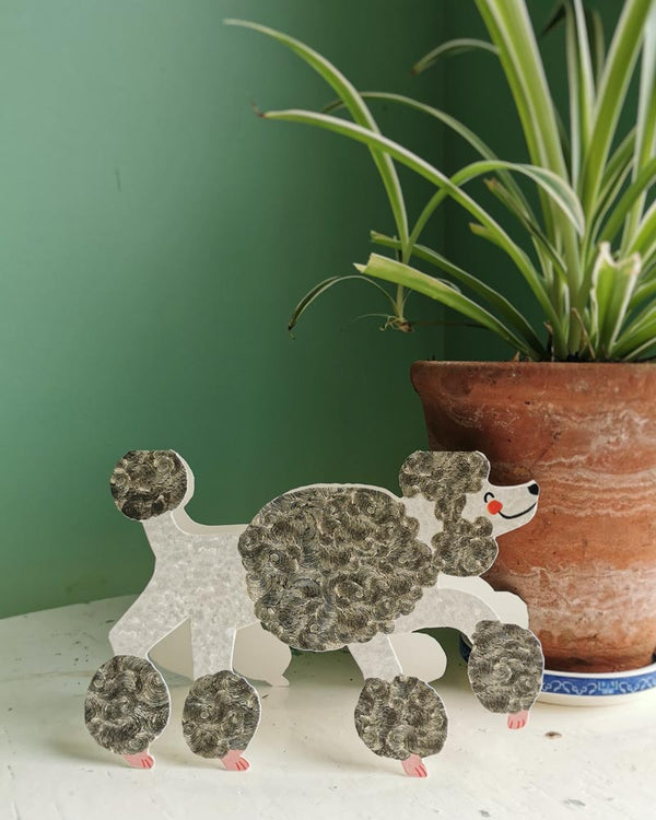Hadley - The Poodle Klappkarte