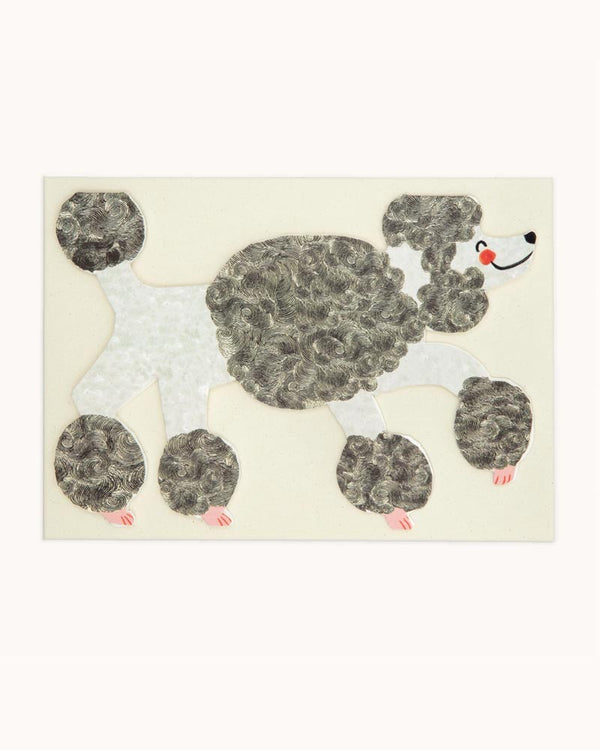 Hadley - The Poodle Klappkarte