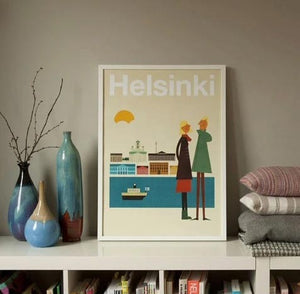 Helsinki Poster (50 x 70 cm)