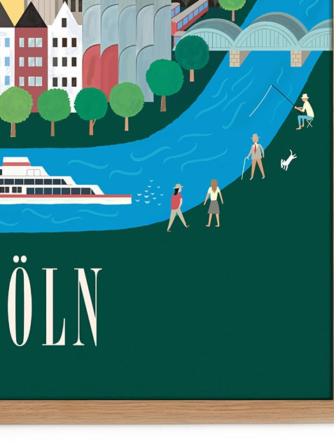 Köln Poster (50 x 70 cm)