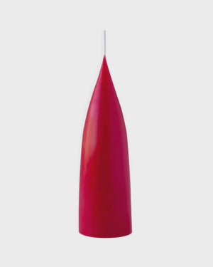 Cone-Shaped Candle X-Mas Red
