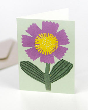 Hadley - Little Purple Flower Klappkarte