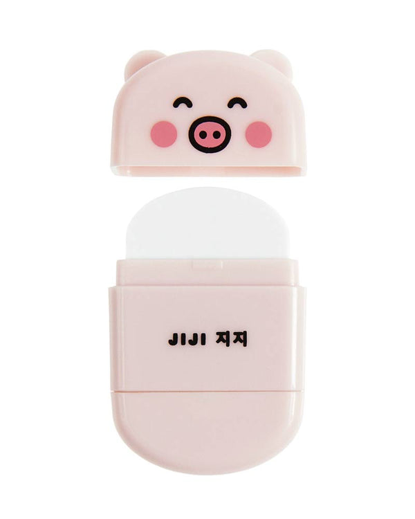 Radiergummi mit Anspitzer Schwein