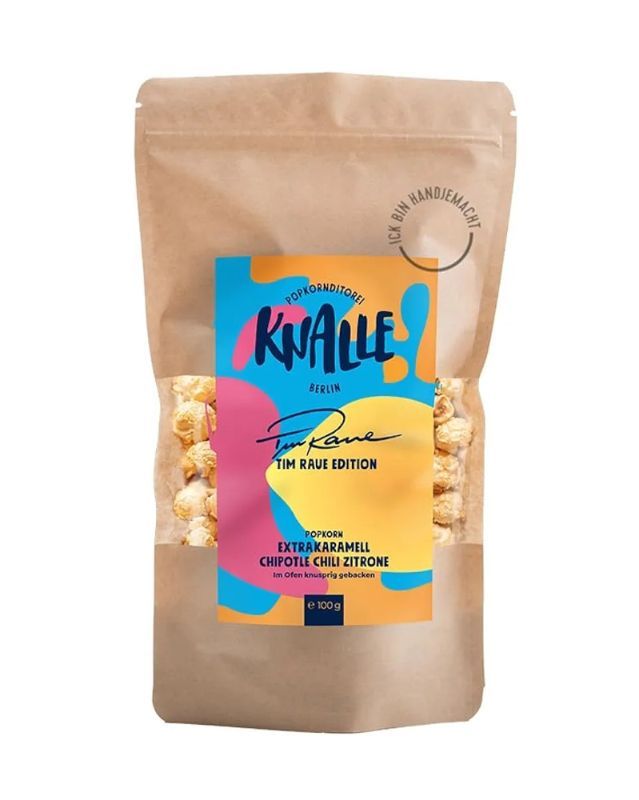 Knalle Berlin Tim Raue Edition Popcorn Extrakaramell Chipotle Chili Zitrone