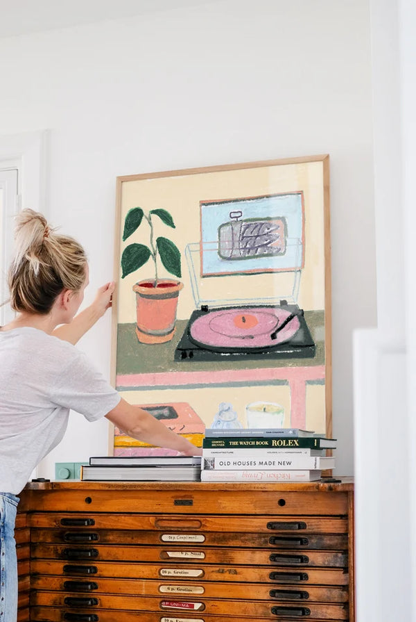 Records Poster - Laura Page (30x40cm)