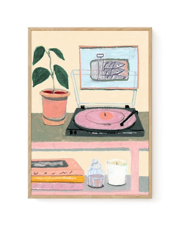 Records Poster - Laura Page (30x40cm)