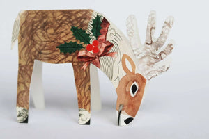 Hadley - Reindeer Christmas Klappkarte