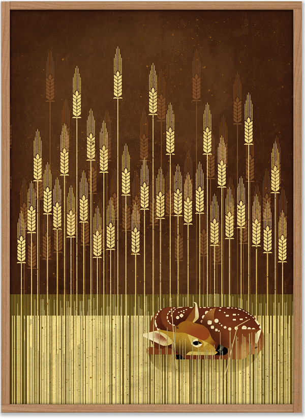 Reh Poster (50 x 70 cm)