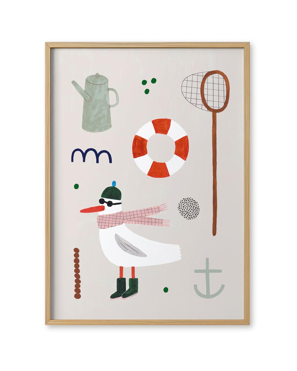 Rettungsring Print (A3)