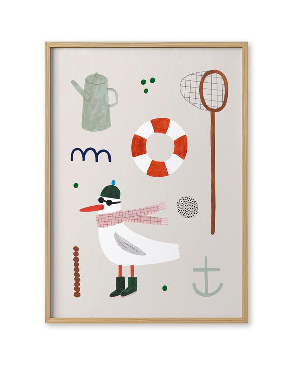 Rettungsring Print (A3)