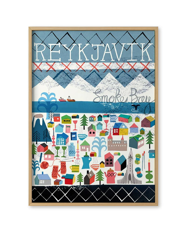 Reykjavik Poster (50x70cm)