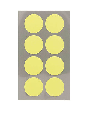 Paper Poetry Office Sticker Punkte neongelb