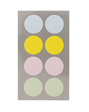 Paper Poetry Office Sticker Punkte pastell
