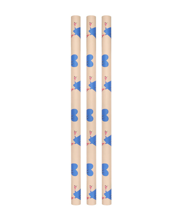 Geschenkpapierrolle Roller Heart 70x300cm