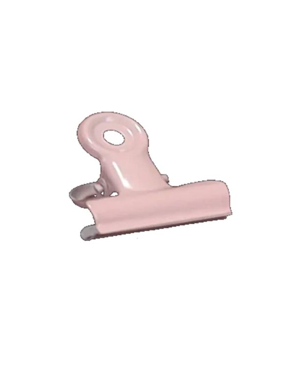 Metallklammer Nude Pink