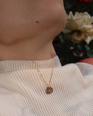 Jukserei - Rose Kette Gold