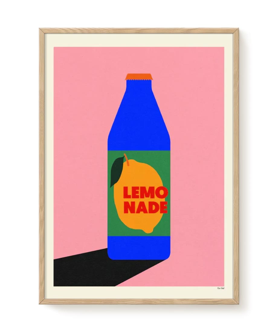 Lemonade Print (30x40cm)