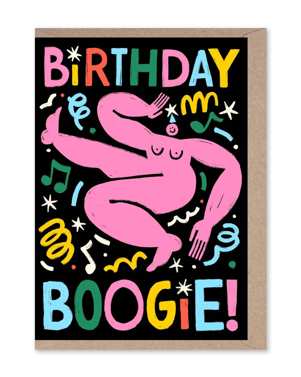 Birthday Boogie Klappkarte