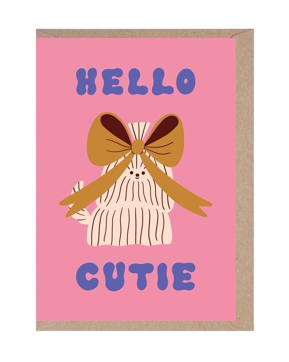 Hello Cutie Klappkarte