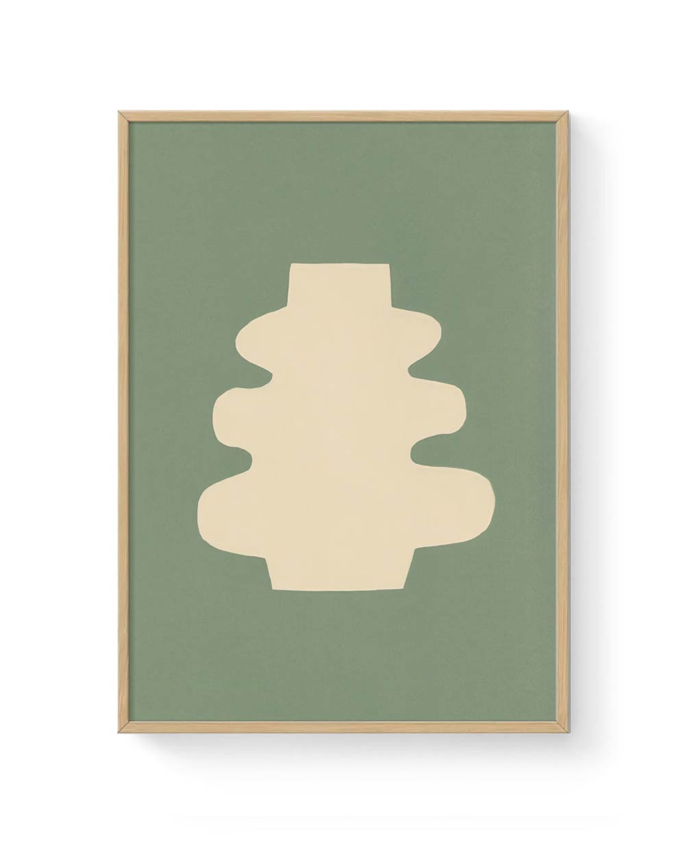Bronwyn Baker - Organic Sage Vase Poster (30x40cm)