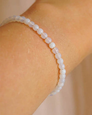 San San - Sugar Armband aus Glasperlen - Lemon Sorbet