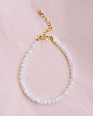 San San - Sugar Armband aus Glasperlen - Lemon Sorbet