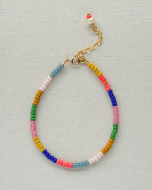 San San - Maya Armband aus Glasperlen - Summer Spice