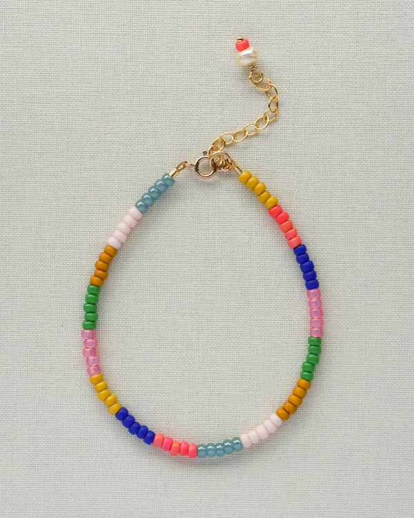 San San - Maya Armband aus Glasperlen - Summer Spice