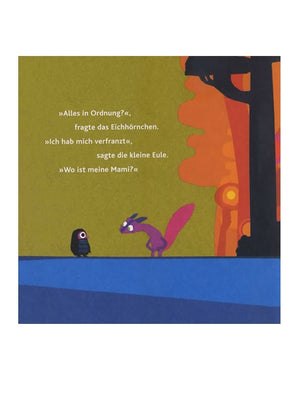 Kleine Eule ganz allein