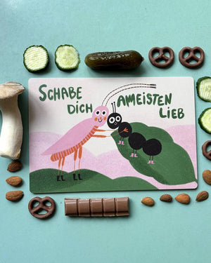 Slinga - Frühstücksbrettchen Schabe