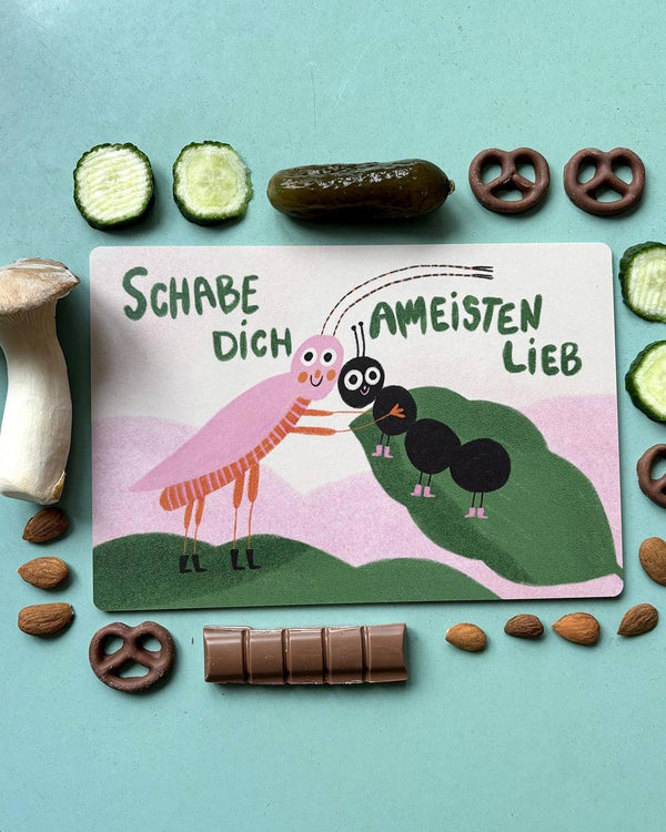Slinga - Frühstücksbrettchen Schabe