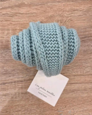 Kleiner Schal aus Wolle Mint