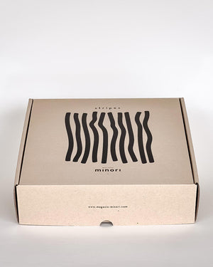 Schale Stripes Gross Tramonto Red