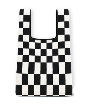 Tokeii Knit Studio - Strickshopper Bold Checker Black
