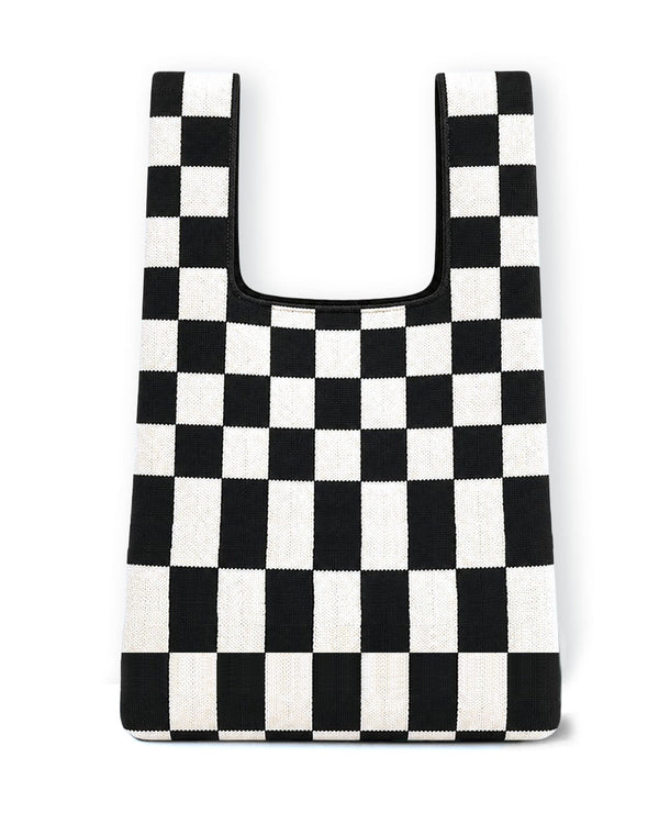 Tokeii Knit Studio - Strickshopper Bold Checker Black