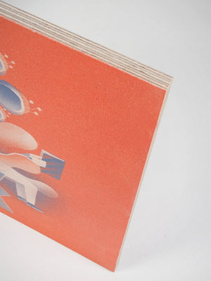 Hidden/Seek Holz Orange