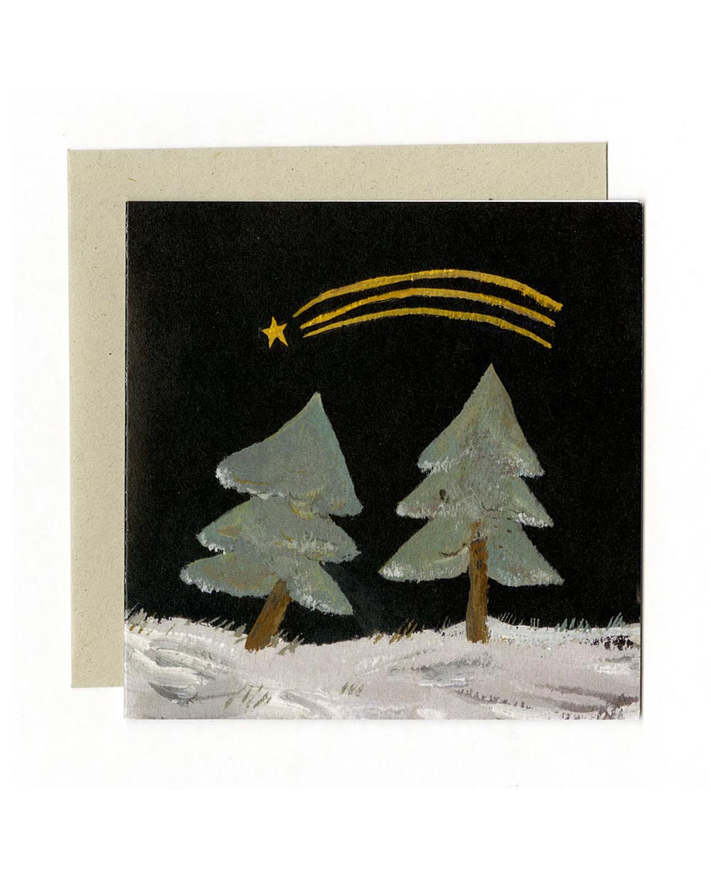 Shooting Star Klappkarte