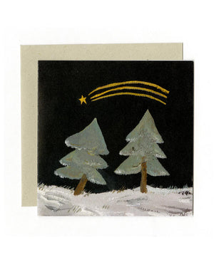 Shooting Star Klappkarte