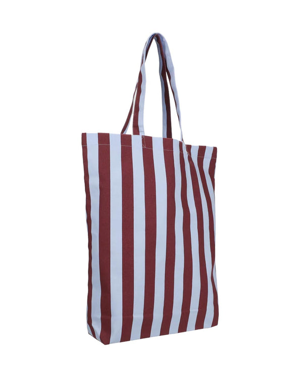 Shopper Streifen Sky-Fig
